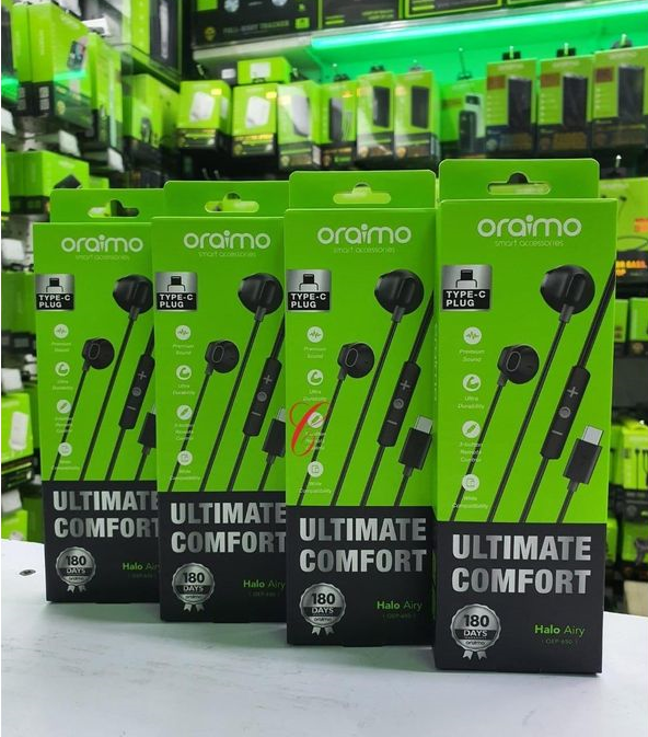 Oraimo Halo Airy OEP-650 Écouteurs USB-C – Confort Premium