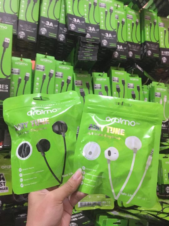Oraimo Halo Lite Écouteurs Jack 3.5mm – Intra-Auriculaires