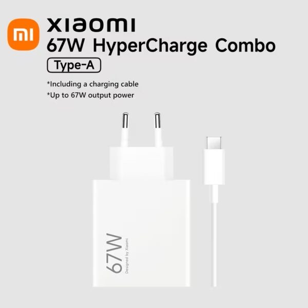 Xiaomi 67W Hypercharge Combo (Type-A) MDY-12-EH