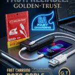 Câble de Données Type C-USB 6A Haute Performance – Spécial Charge Rapide