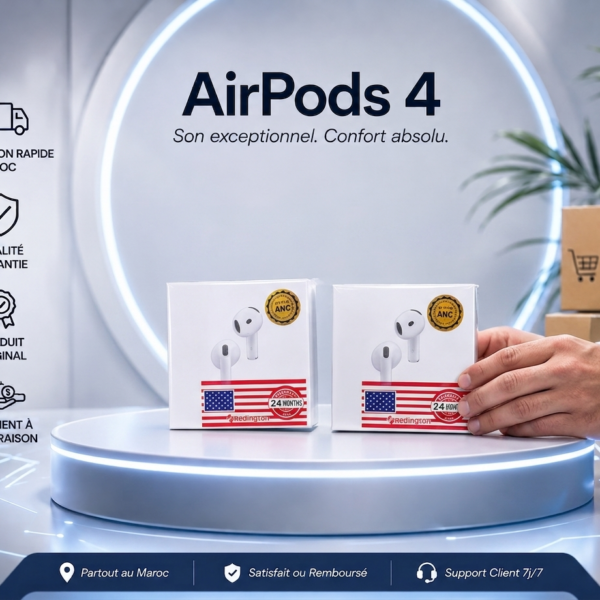 AirPods 4 avec Réduction de Bruit Active (ANC) – L’Expérience Sonore Ultime